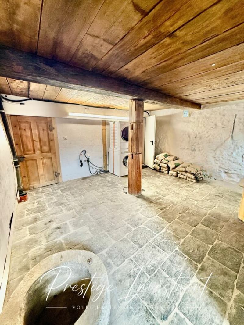 MAGNIFICO DUPLEX RINNOVATO DI 3,5 LOCALI + LOCALE/LABORATORIO - MASE (MONT-NOBLE) (6)
