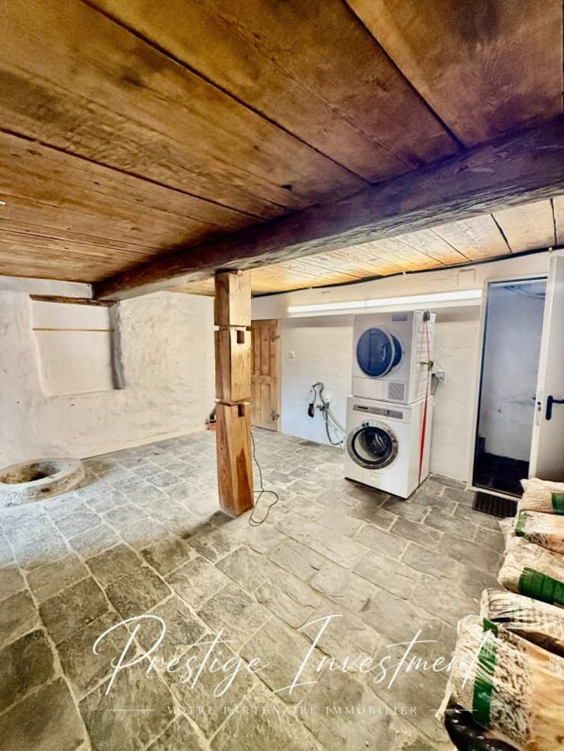MAGNIFICO APARTAMENTO DUPLEX RINNOVATO DI 3,5 LOCALI + LOCALE/STUDIO - MASE (MONT-NOBLE) (5)