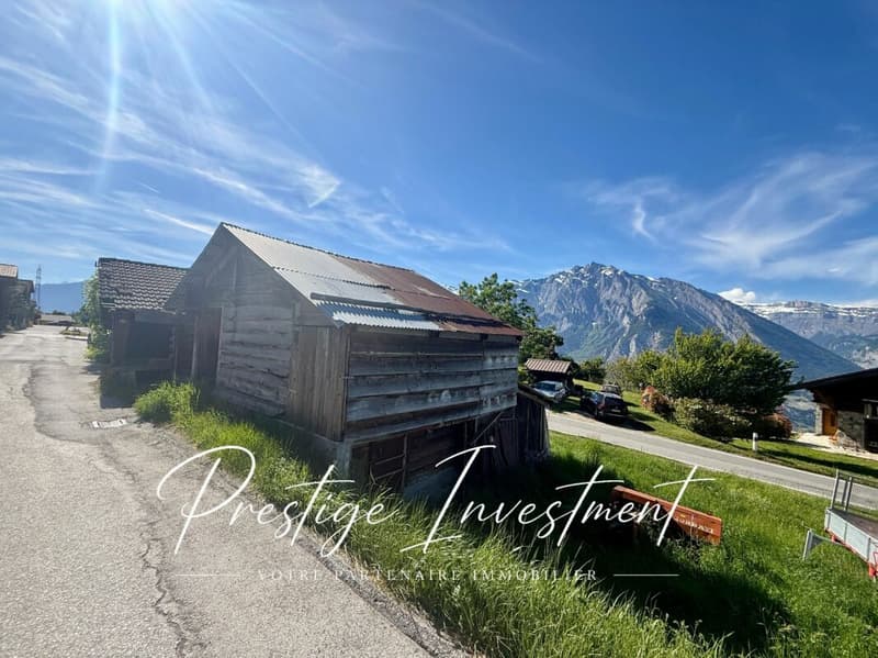 LAND WITH BARN AND STABLE TO RENOVATE NENDAZ (4)