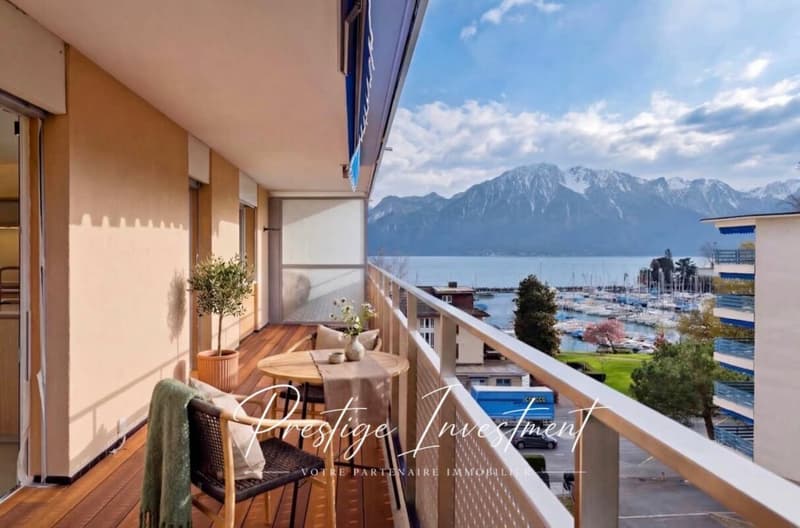 Apartment with 3.5 rooms at the foot of Lake Geneva - Montreux (2)
