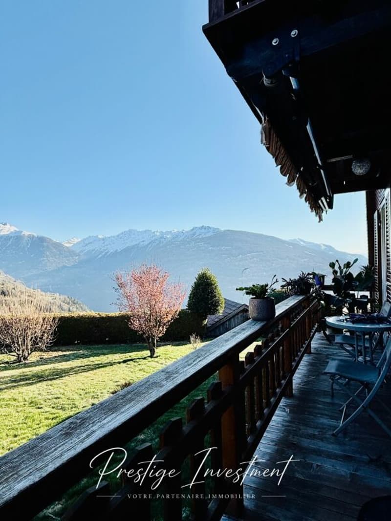 Charmanter Chalet mit 4,5 Zimmern und Nebengebäuden - Nax (19)