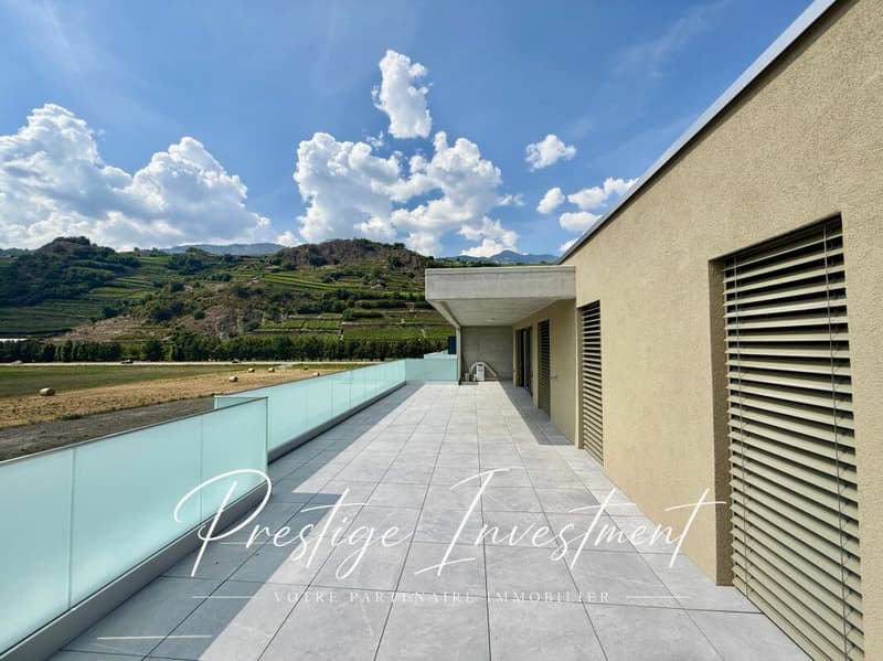 MANSARDA 3.5 LOCALI & 172 M2 - UVRIER (9)