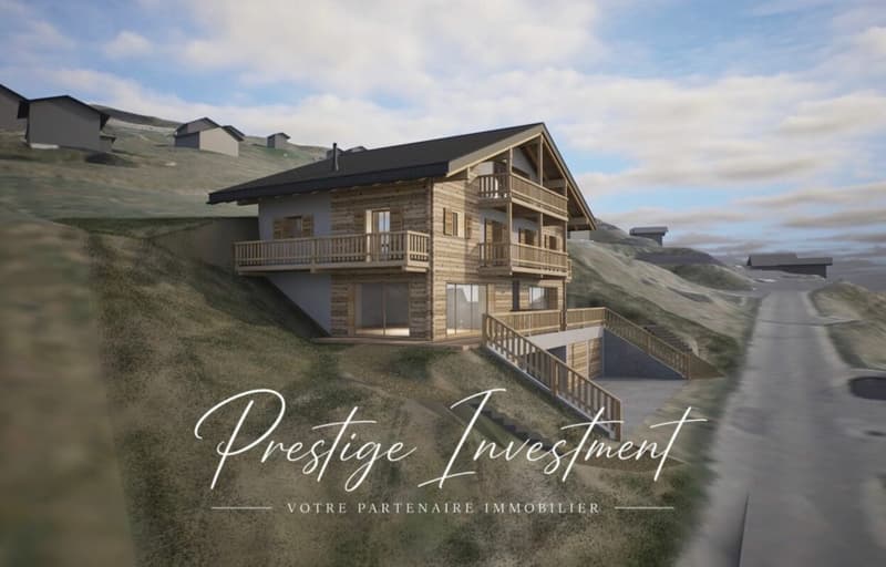 PLOT OF 885 M2 WITH VALID BUILDING PERMIT - MAYENS DE MASE (1)