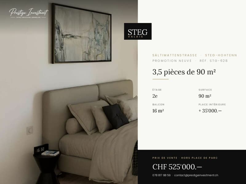 STG-628 ? 3,5 pièces de 90 m², 2ème, CHF 525'000.-- (1)