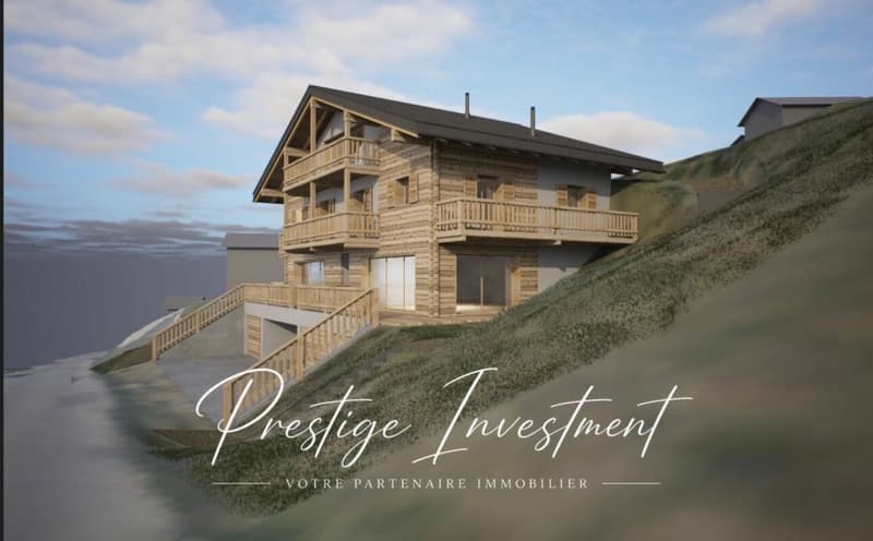 TERRAIN DE 885 M2 AVEC PERMIS EN FORCE - MAYENS DE MASE (8)