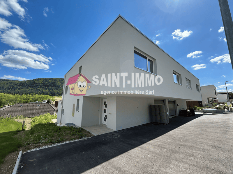 Villa a schiera Minergie di 5,5 locali (158 m2) con grande terrazza, giardino e garage a Cortébert (2)
