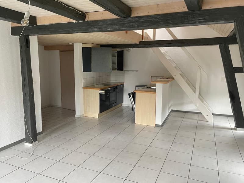 In affitto: duplex di 3.5 locali con cucina attrezzata - Jonchères 22, St-Imier (10)