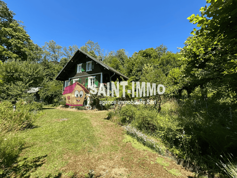 Charmant chalet avec dépendance, garage et jardin arboré sans vis-à-vis (1)