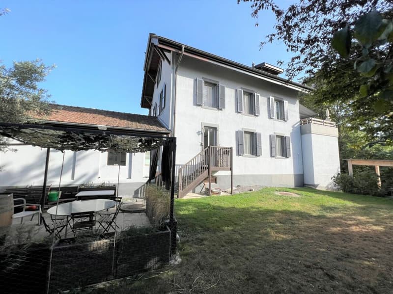 Saint-Blaise - Grande officina con uffici e showroom annesso a una casa di 2 unità abitative (2)