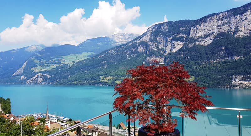 Exclusive attic penthouse - Your dream property on the turquoise Walensee - 35 minutes from Zurich (11)