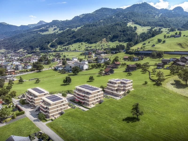 Traumhafte 4.5-Zimmer-Dachwohnung mit Aussicht Beckenried – Neubau 2027 (4)