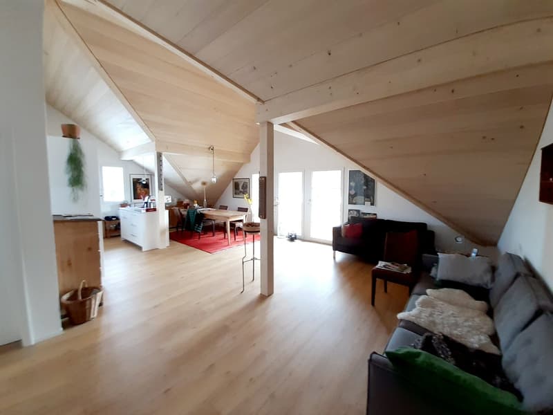 Moderne, helle 2.5-Zimmer Dachwohnung (2)
