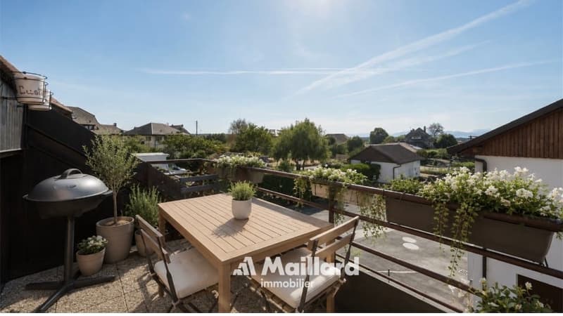Charmant appartement en attique de 6.5 pièces à Bière (7)