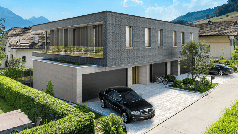 Luxuriöses Doppeleinfamilienhaus (2)