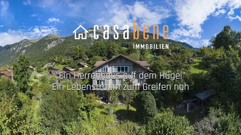 Seltenes Anwesen über dem Brienzersee (1)