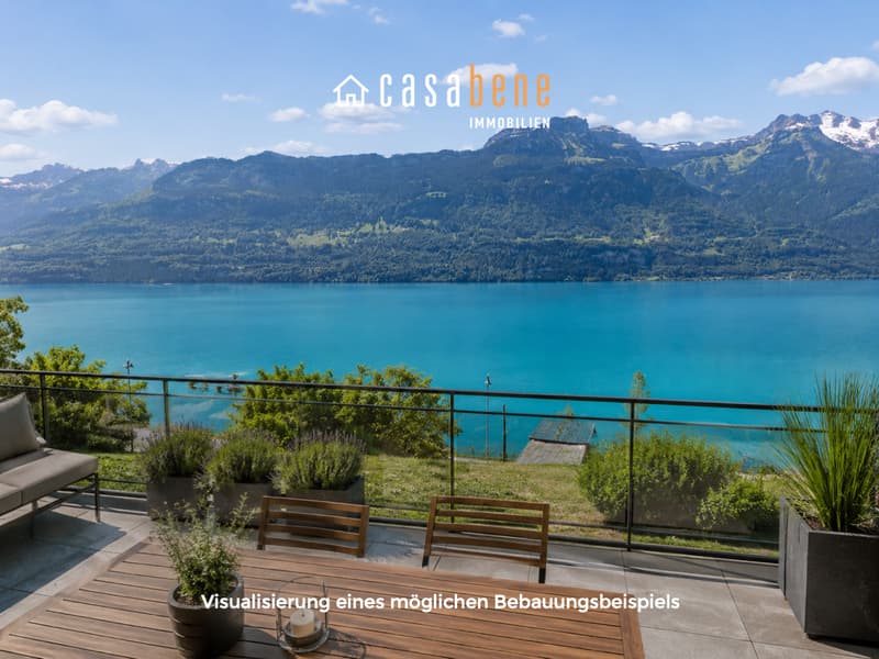 Uno degli ultimi lotti sulla Oberrieder Seehang – con una vista magnifica sul lago (1)