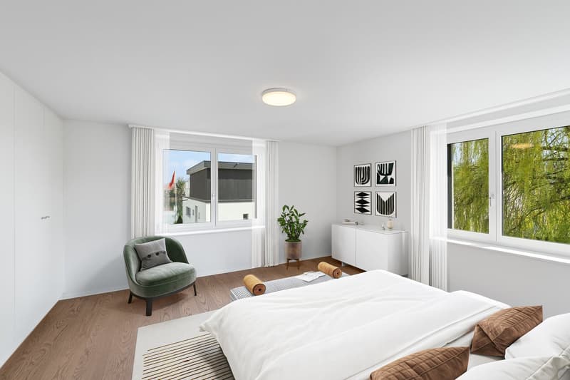 Maison unifamiliale modernisée avec cuisine de rêve & jardin – Wallbach (7)