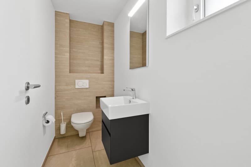 Maison unifamiliale modernisée avec cuisine de rêve & jardin – Wallbach (13)