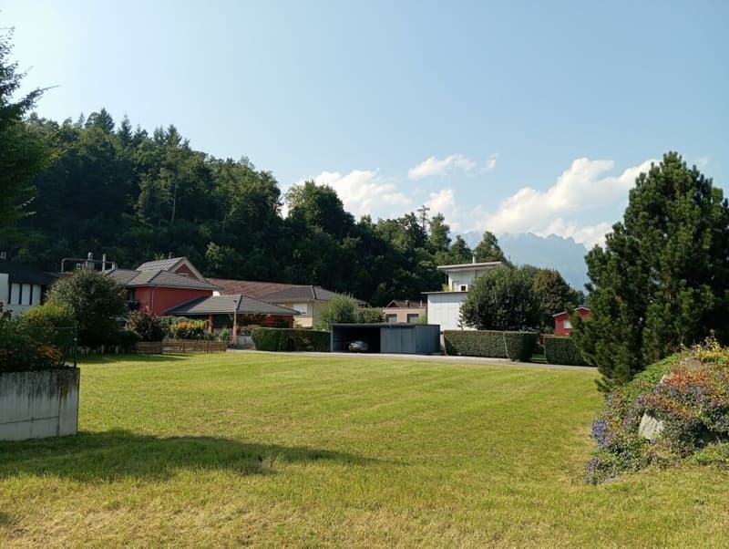 Terrain constructible ensoleillé, situé au centre de la zone résidentielle W2 à Buchs SG (3)