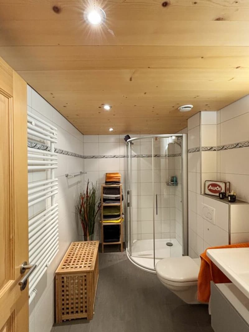 4.5-room attic apartment with mountain view in Zweisimmen (10)