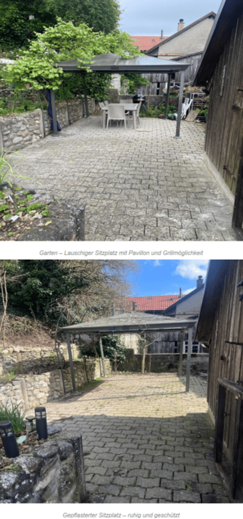 Top renovated Rhine corner house with building land, heat pump & garden paradise. Available for immediate occupancy in Würenlingen (10)