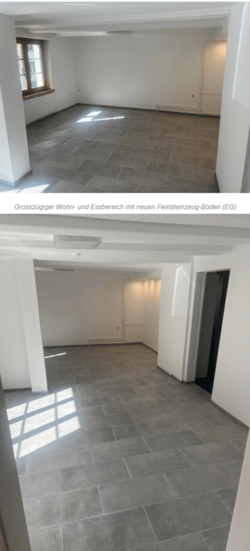 Top renovated Rhine corner house with building land, heat pump & garden paradise. Available for immediate occupancy in Würenlingen (2)