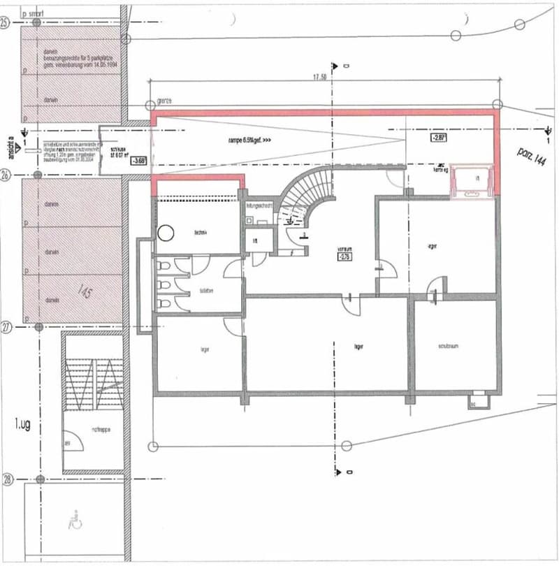 Commercial building with development potential in a high-frequency location and secured parking in Buchs SG (11)