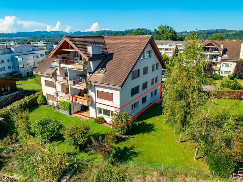 Garden apartment with design potential in Niederuzwil (1)