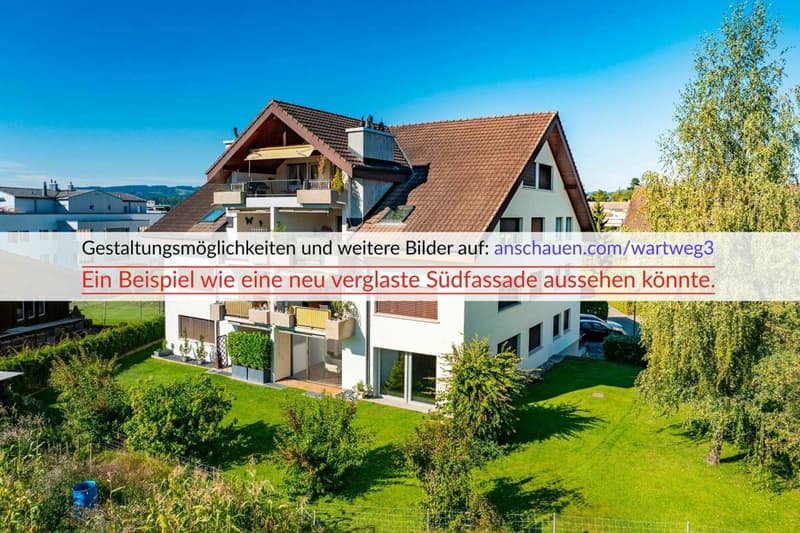 Garden apartment with design potential in Niederuzwil (2)