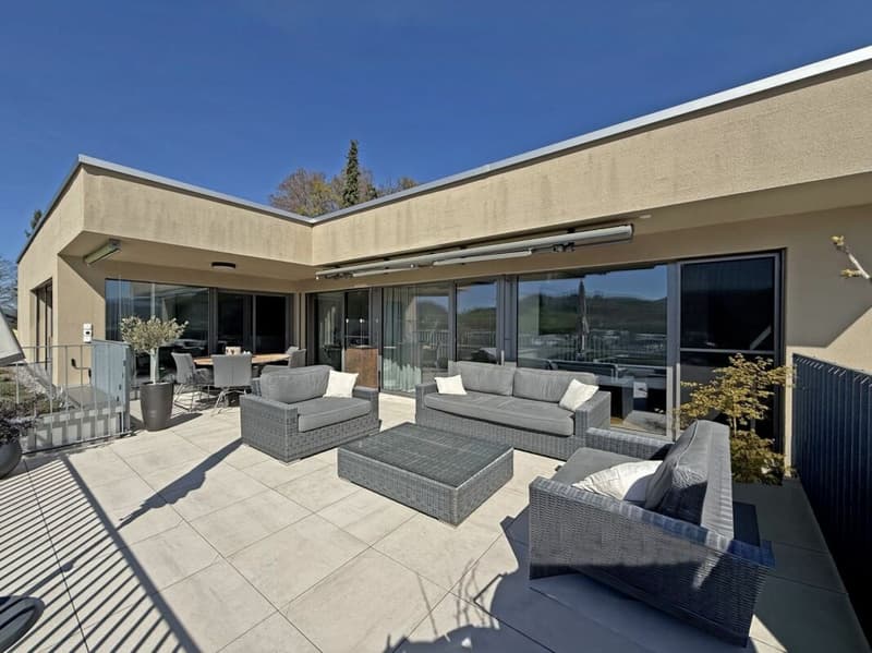 Living above the roofs of Liestal - exclusive 5.5-room terrace apartment (2)