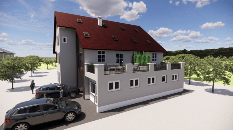 Maisonette de trois étages avec terrasse, lumière & structure (1)
