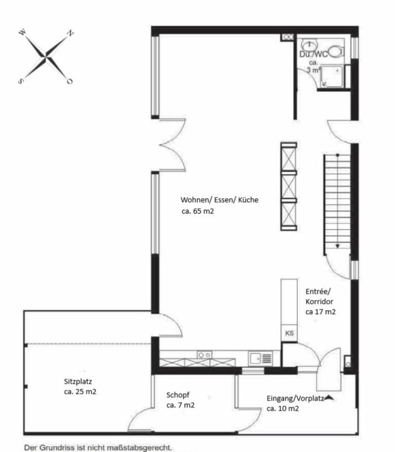 Familiare e in posizione tranquilla vicino ad Aarau Grande casa (semi-) indipendente nella tranquilla Aarauerfeld a Suhr (11)