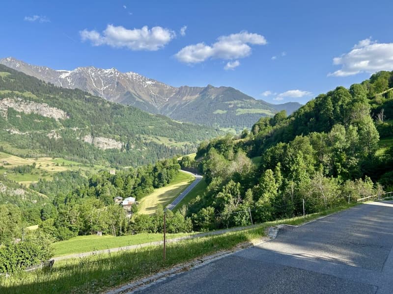 Terrain de construction ensoleillé avec vue, espace pour 2 bâtiments : Deux maisons unifamiliales ou un vaste projet résidentiel (5)