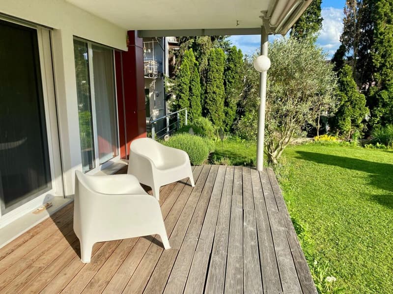 4.5 room apartment on the ground floor with large garden share (5)