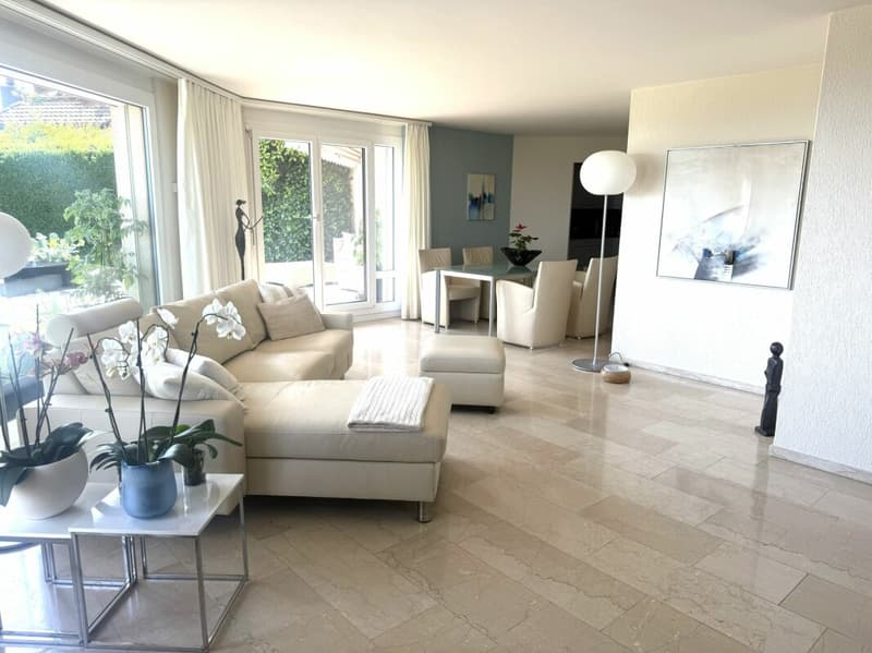 3.5 room terrace house in a quiet, sunny location with unobstructable views of Lake Zurich and the Alps (2)