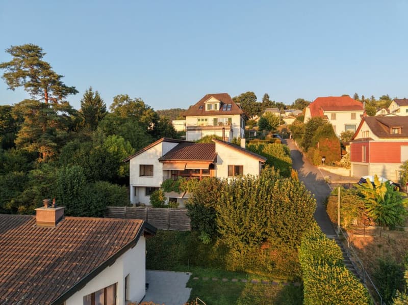 8-1/2-Zimmer Einfamilienhaus mit unverbaubarer SW-Aussicht - Nähe ÖV und Schulen in Dornach (1)