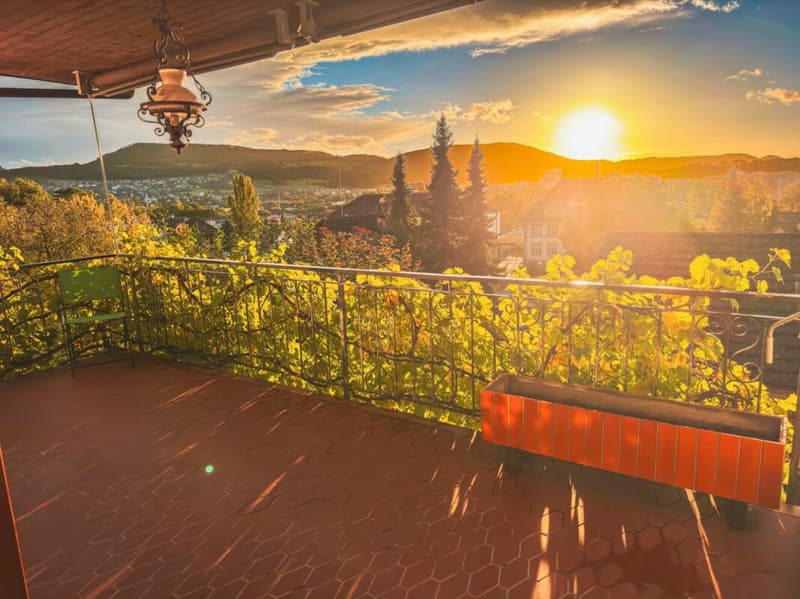 8-1/2-Zimmer Einfamilienhaus mit unverbaubarer SW-Aussicht - Nähe ÖV und Schulen in Dornach (4)