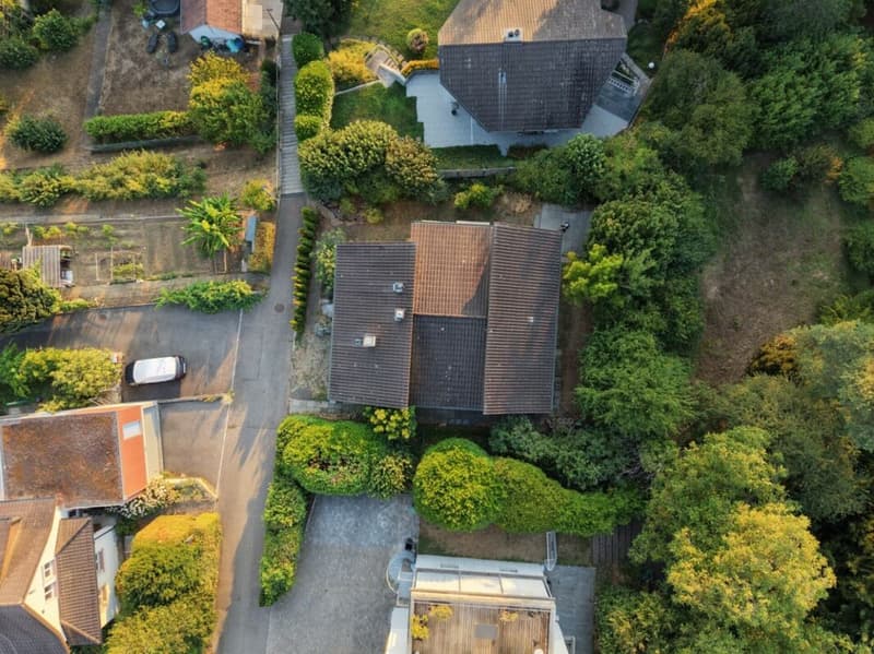 8-1/2-Zimmer Einfamilienhaus mit unverbaubarer SW-Aussicht - Nähe ÖV und Schulen in Dornach (2)