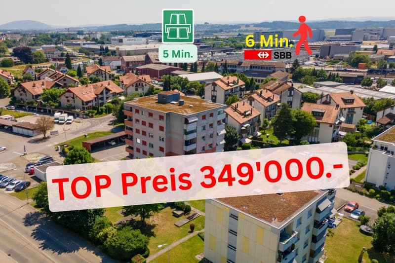 TOP Preis 349'000.- | Gute Bausubstanz und schnell auf der Autobahn (10)