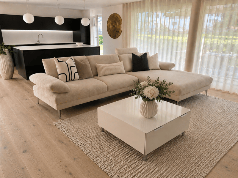 110 m² Gartenwohnung mit viel Privatsphäre + ca. 200 m² Aussenbereich - Gartenwohnung mit EFH-Gefühl (3)