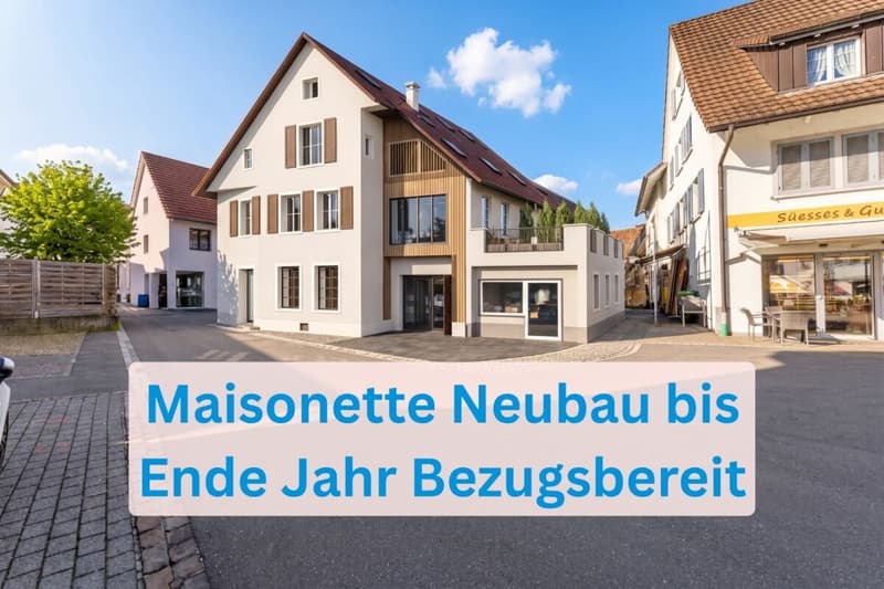 Neubau | 4.5 Zimmer Maisonette - bezugsbereit bis Ende Jahr (1)