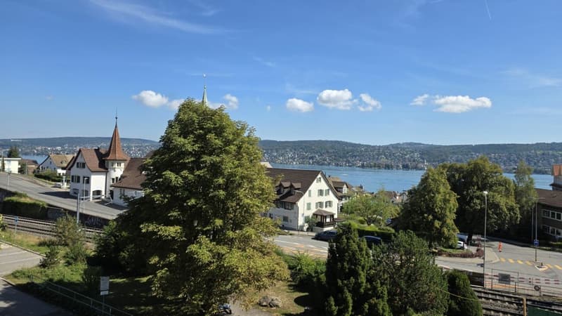Attika-Wohnung mit See- und Bergsicht in Rüschlikon (6)