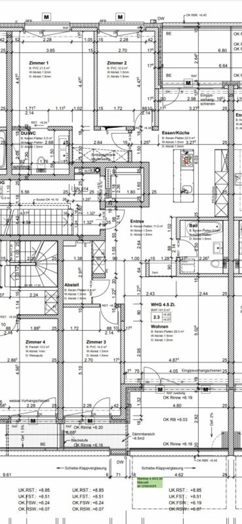Grosszügig geschnittene 4.5-Zimmer-Wohnung in Lachner Bahnhofsnähe zu vermieten (9)