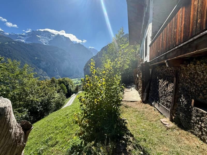 Einmalige Gelegenheit in Lauterbrunnen - Landwirtschaftliche Liegenschaft mit Wohnhaus, Scheune und drei weiteren Grundstücken (14)