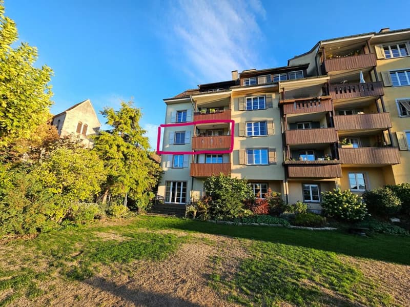 3½-Zimmer-Wohnung mit 3 Balkonen an exklusiver Lage in der Altstadt (1)