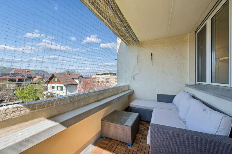 Appartement 4.5 pièces entretenu avec balcon et vue panoramique (13)