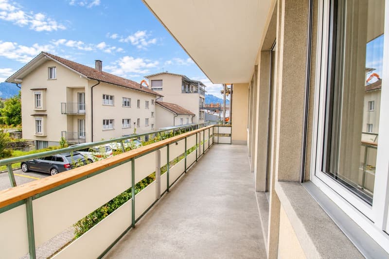 4.5-Zimmerwohnung mit 80 m² Terrasse und Balkon - zentrumsnah in Thun (9)