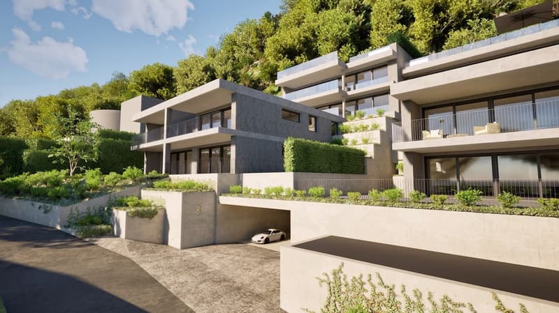 Exklusives Luxusapartment mit Pool und Seeblick in Lugano (7)