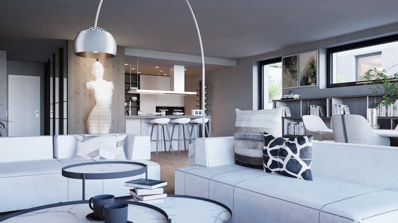 Exklusives Luxusapartment mit Pool und Seeblick in Lugano (2)