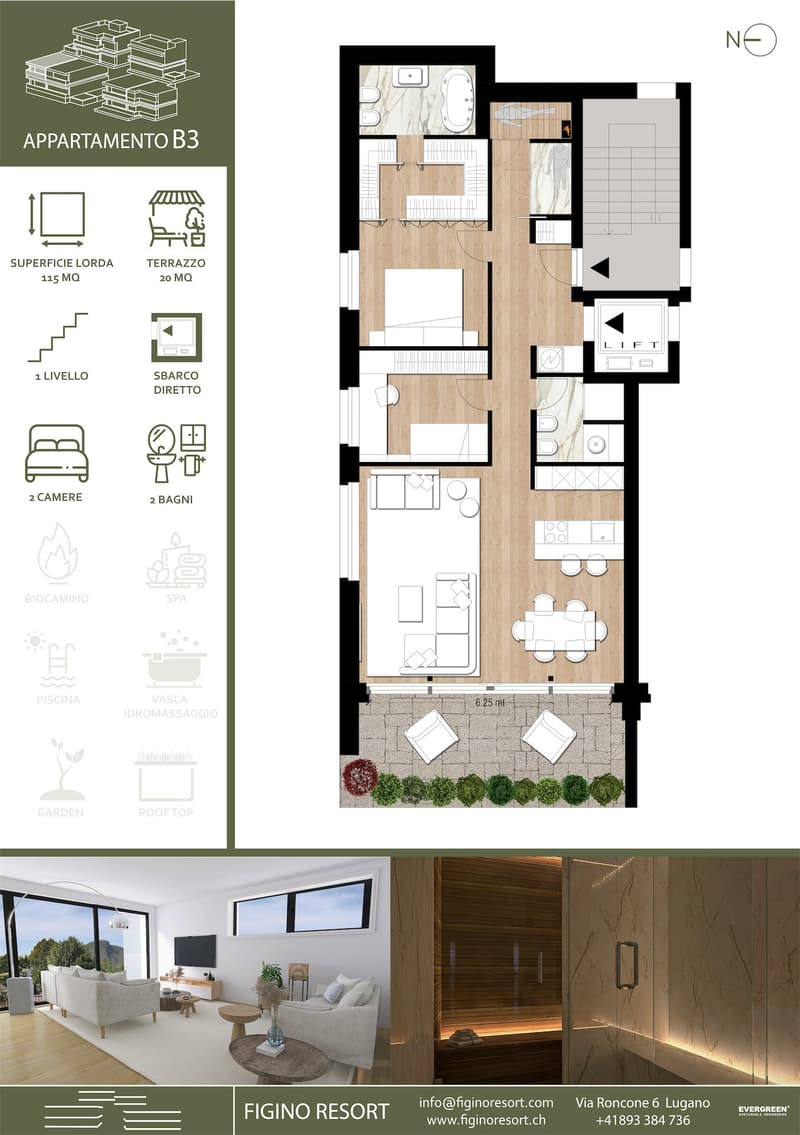 Exklusives Luxusapartment mit Pool und Seeblick in Lugano (18)